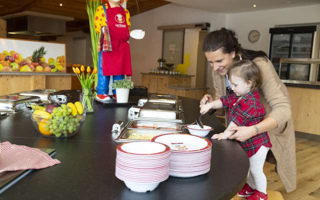 Babyurlaub in Deutschland mit Kinderbuffet